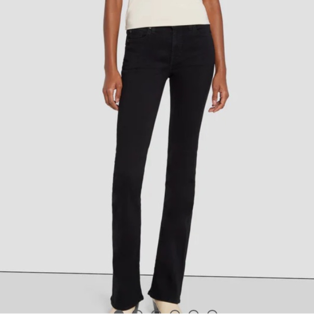 7 for all man kind womens b(air) bootcut jeans